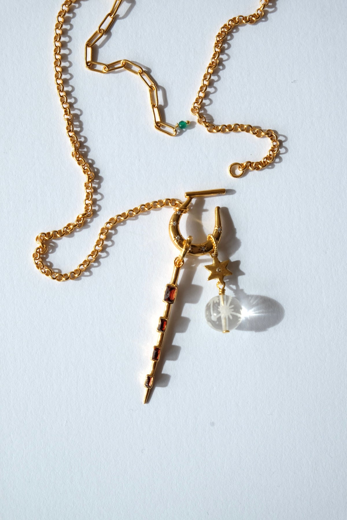 COSMOS LUCKY CHARM NECKLACE