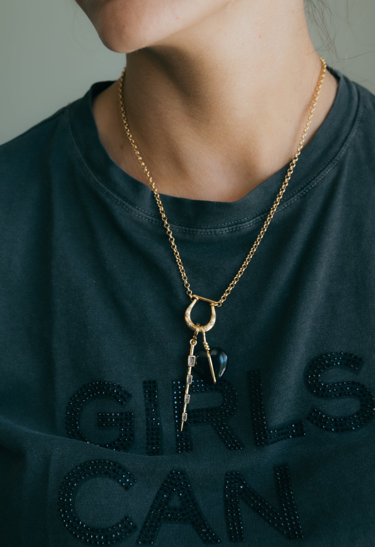 COSMOS LUCKY CHARM NECKLACE