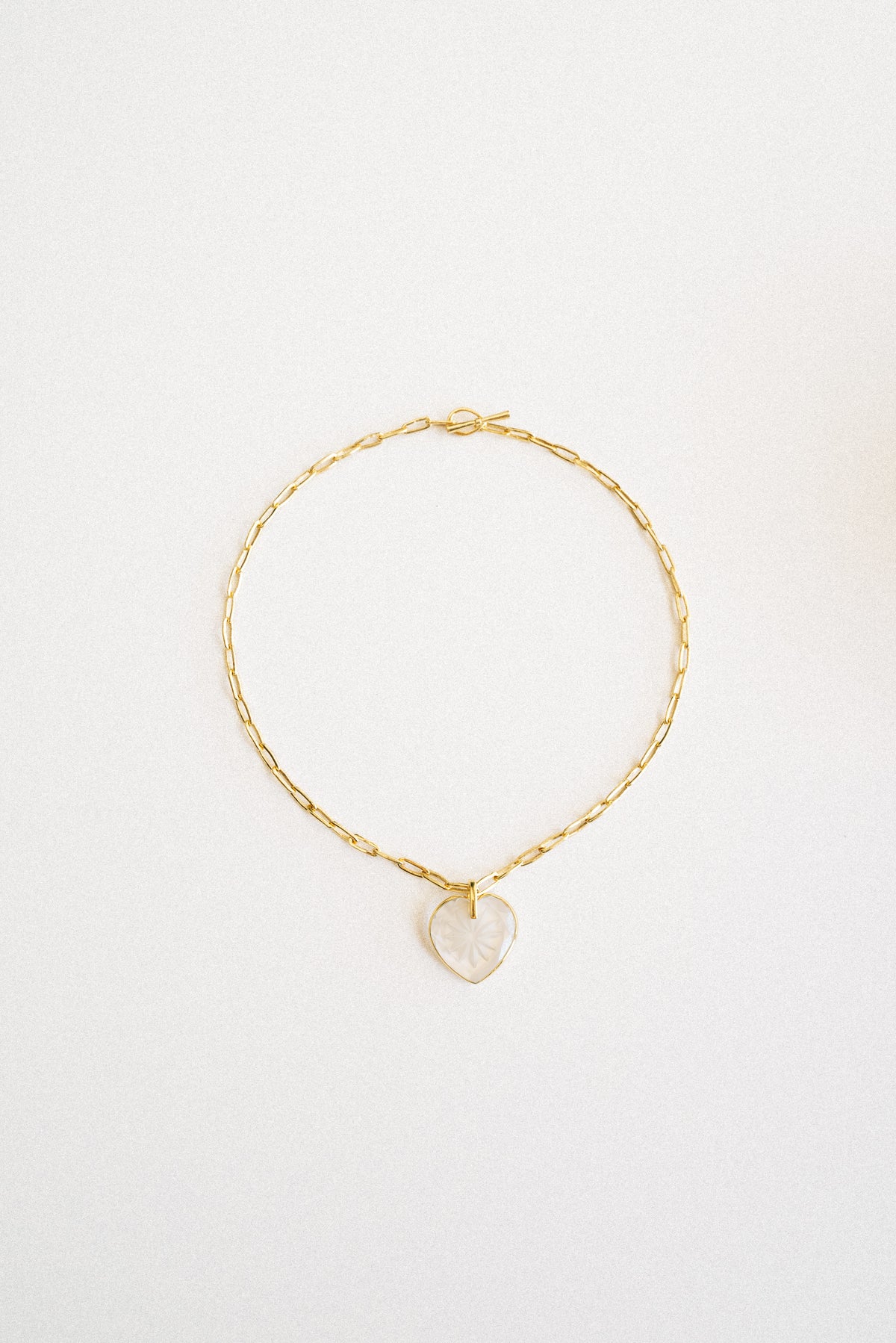 NIEVES NECKLACE CRYSTAL QUARTZ