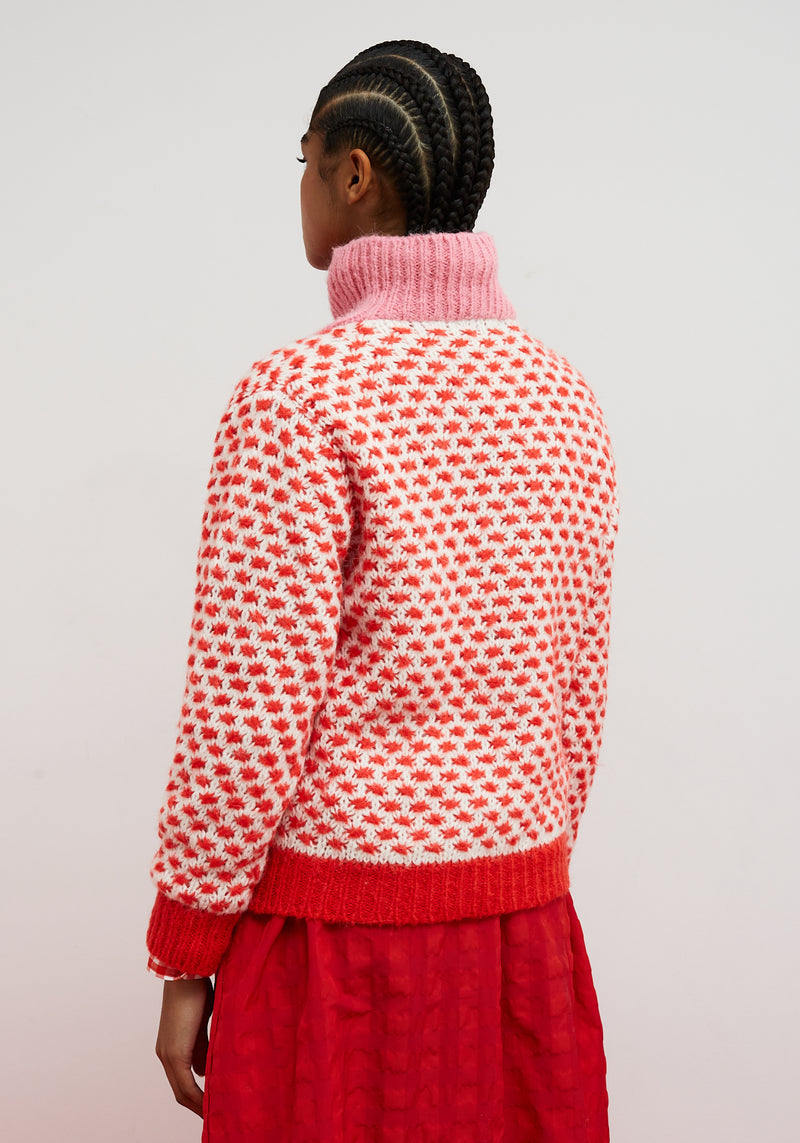OPTIMIST BUTTON SWEATER