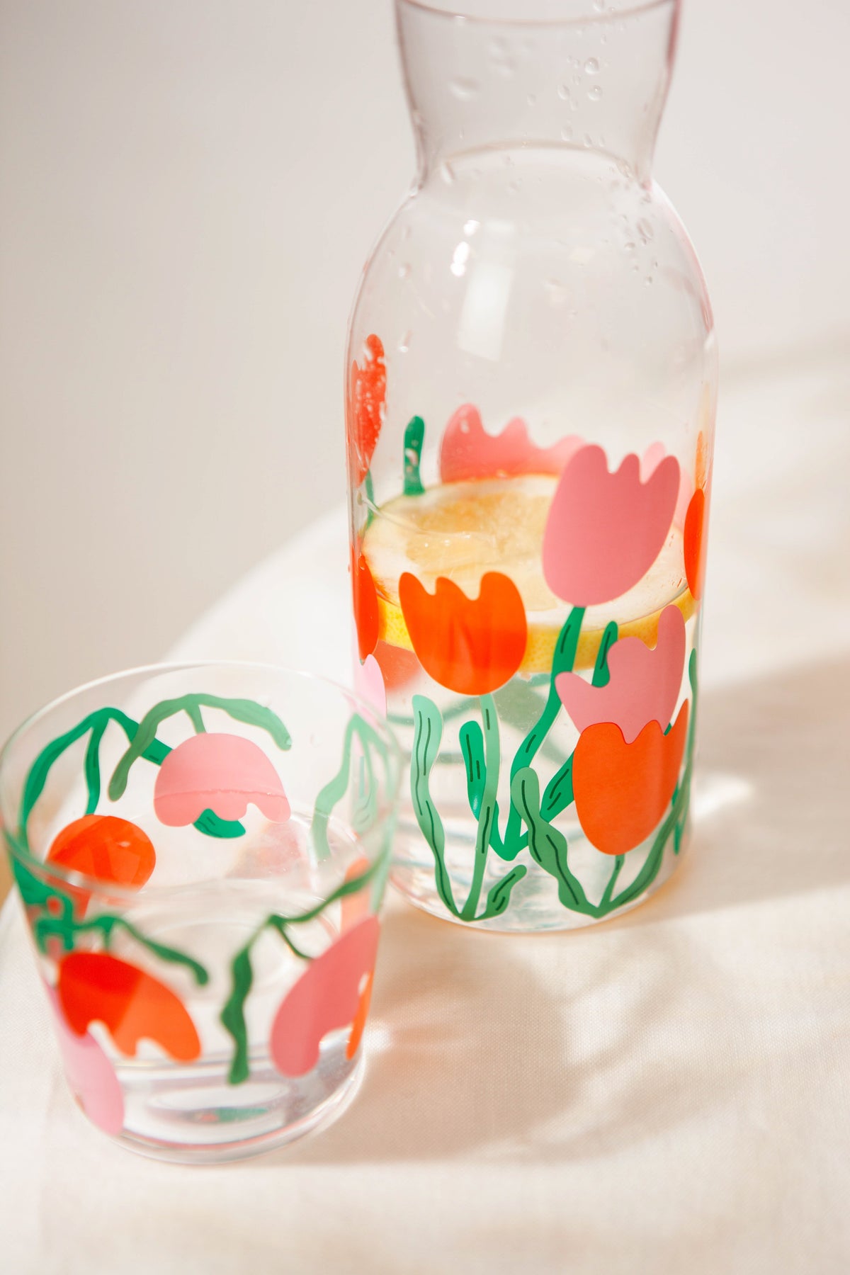 BLOOM JAR AND GLASS