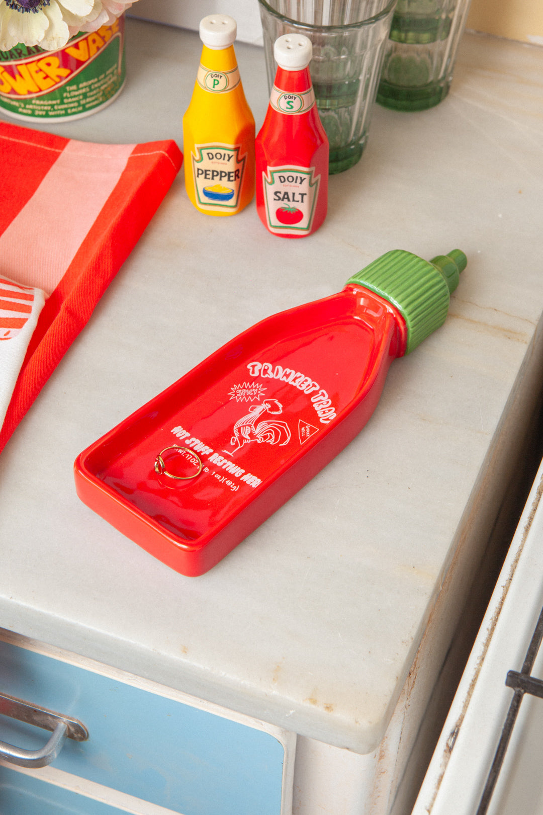 SRIRACHA TRINKET TRAY