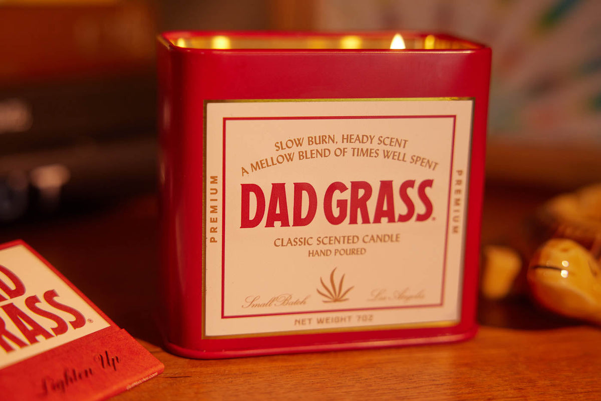 DAD GRASS CANDLE