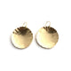 LARGE CONCAVE GOLDFILL EARRING