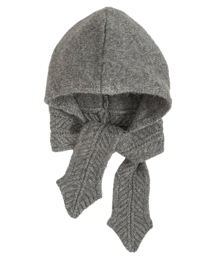 FUZZY SCARF HOOD