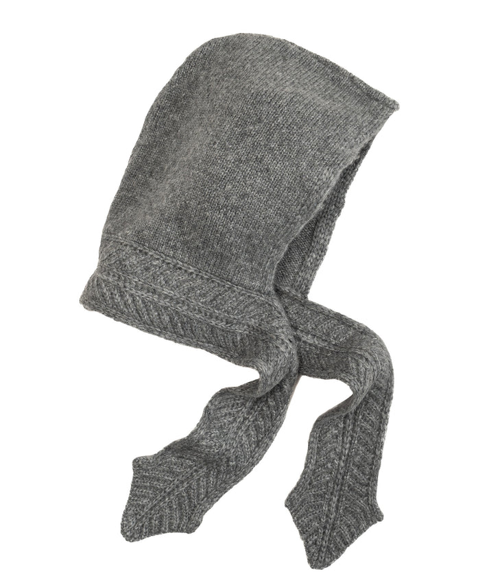 FUZZY SCARF HOOD