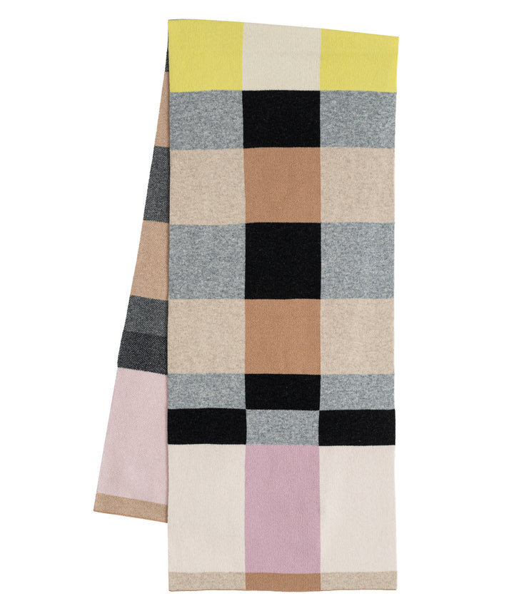 MERINO WOOL JACQUARD SCARF