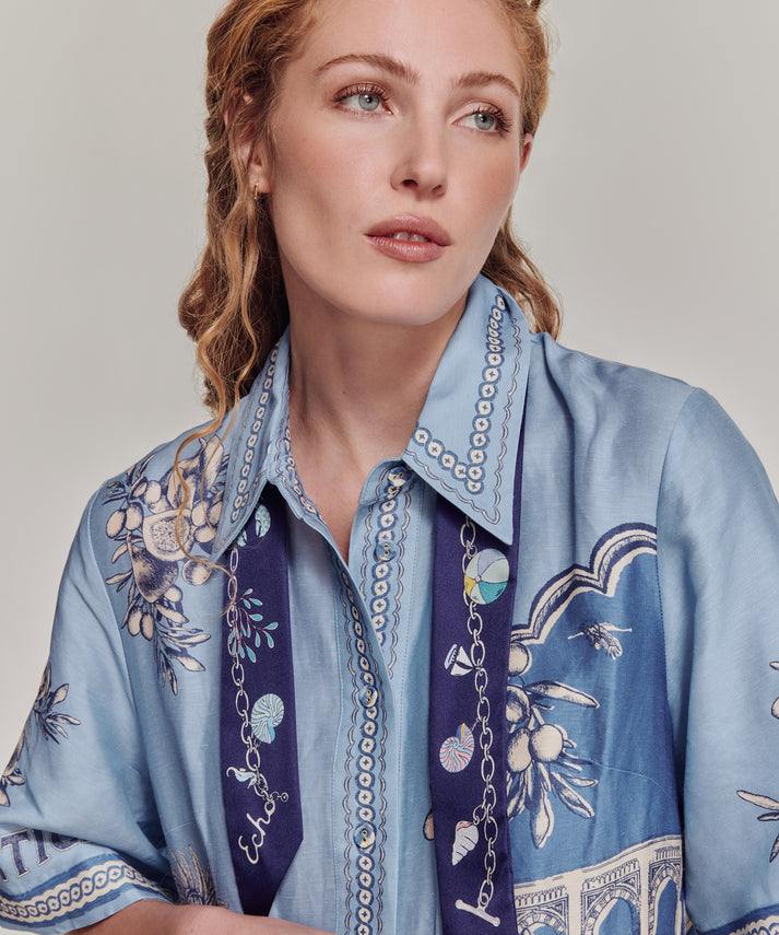 CHARMED LIFE SILK RIBBON SCARF