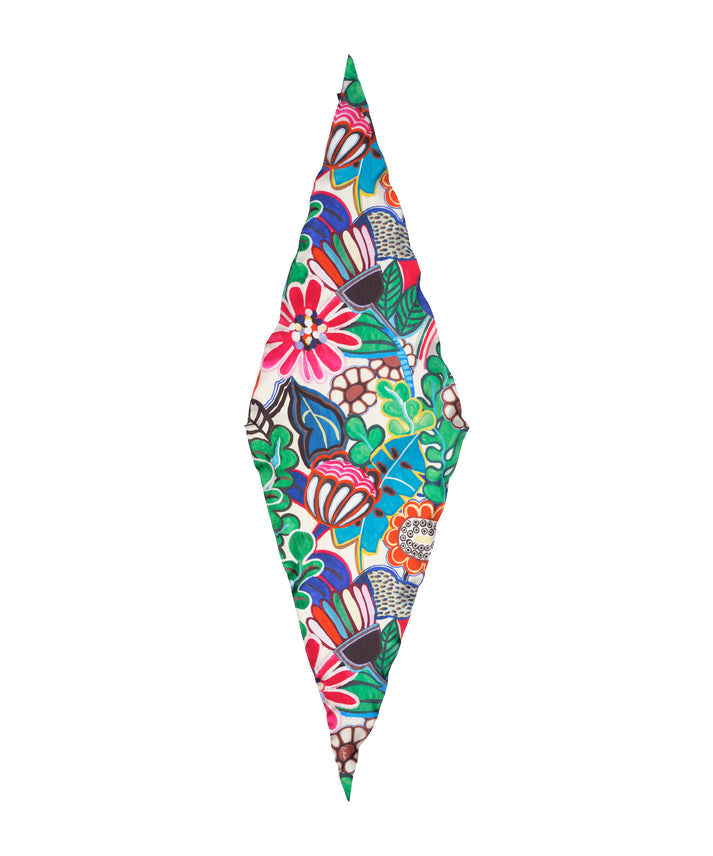 CELEBRATE FLORAL DIAMOND SCARF