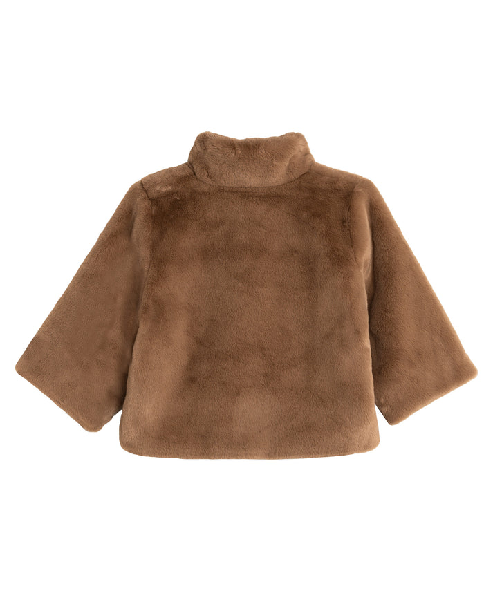 FAUX MINK FUR JACKET