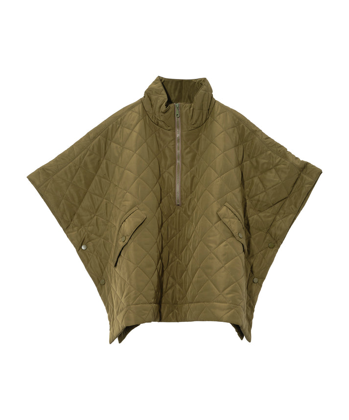 QUILTED PONCHO