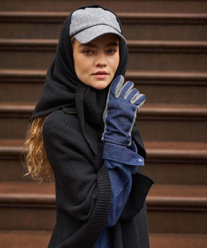 DENIM COMBO GLOVE