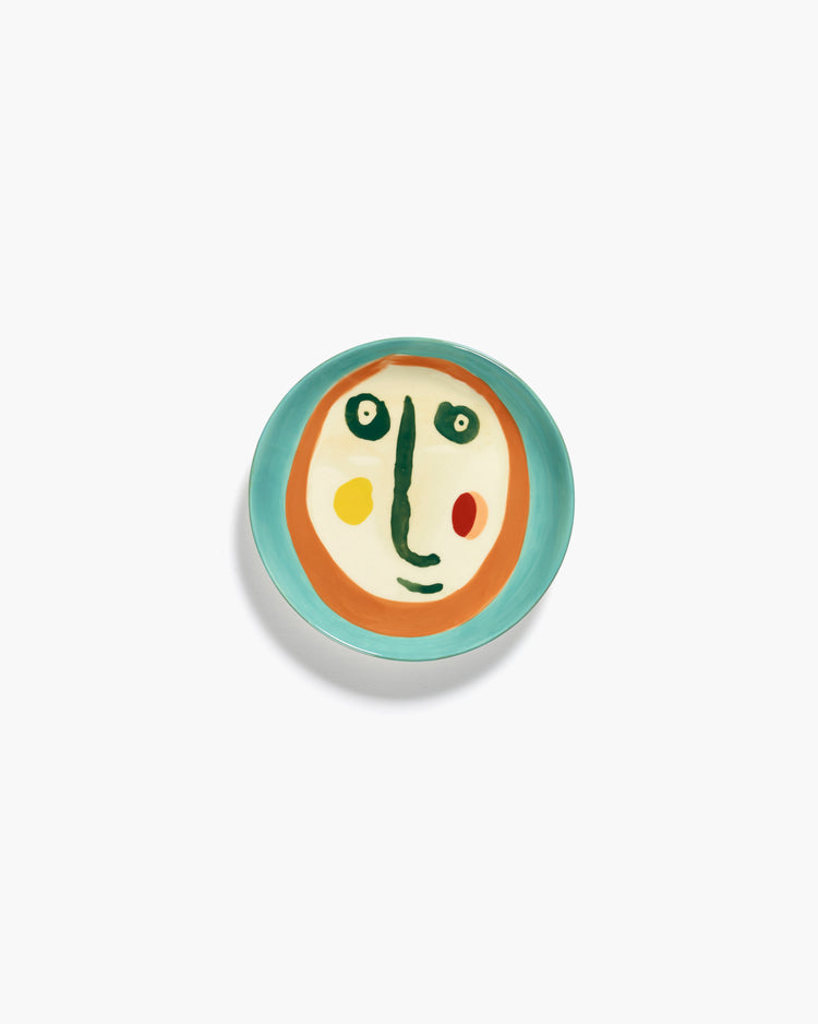 OTTOLENGHI PLATE XS FACE SET 4 BLUE