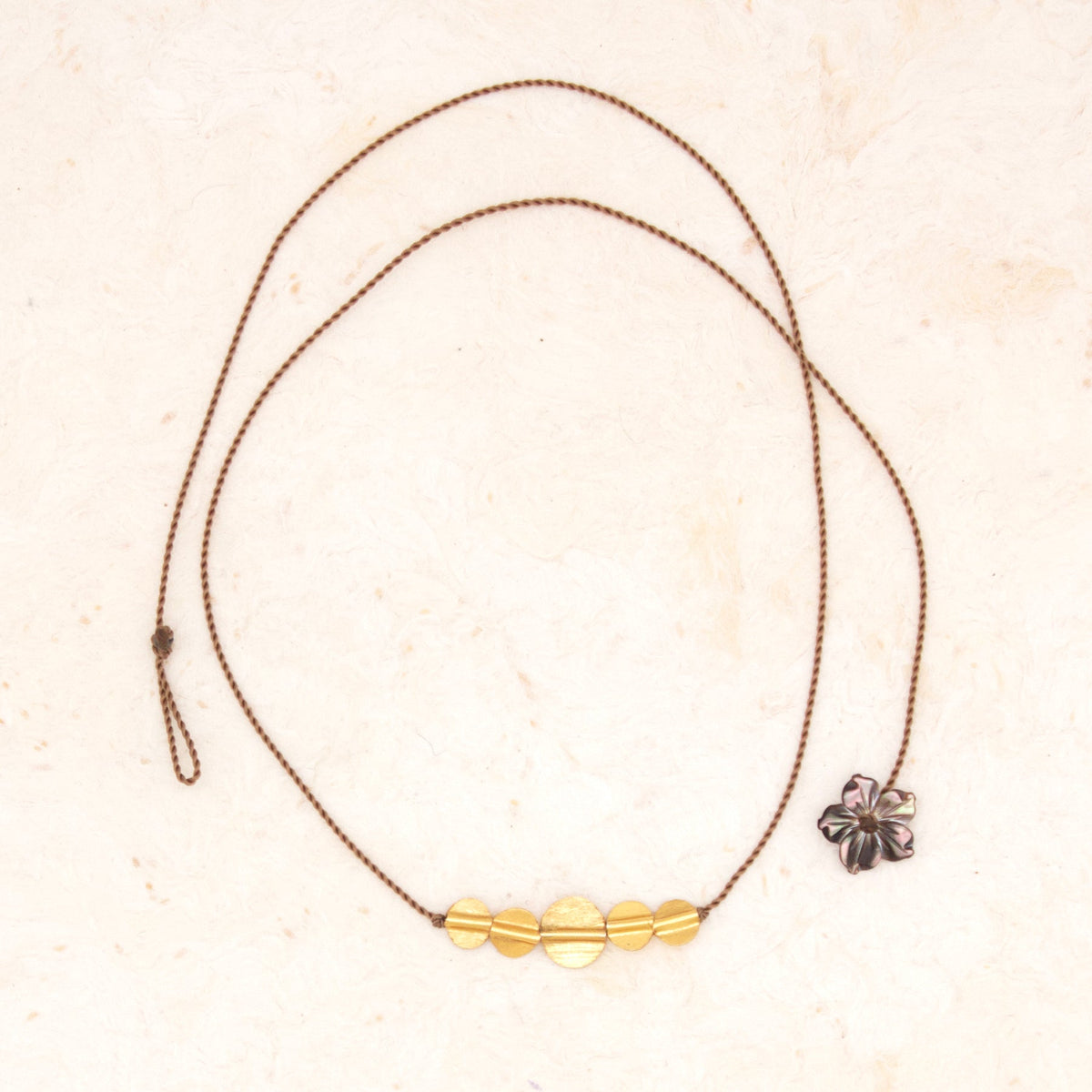 5 COIN TALISMAN NECKLACE