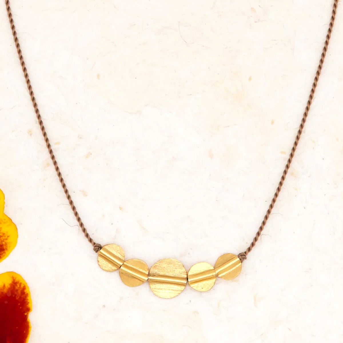 5 COIN TALISMAN NECKLACE