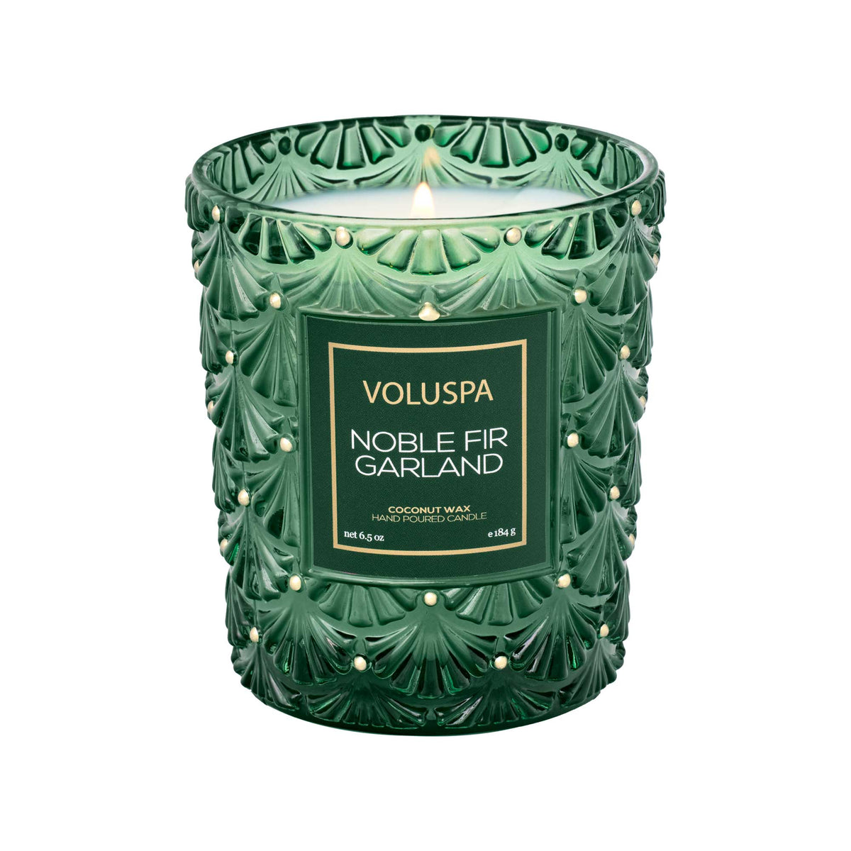 NOBLE FIR GARLAND BOXED CANDLE