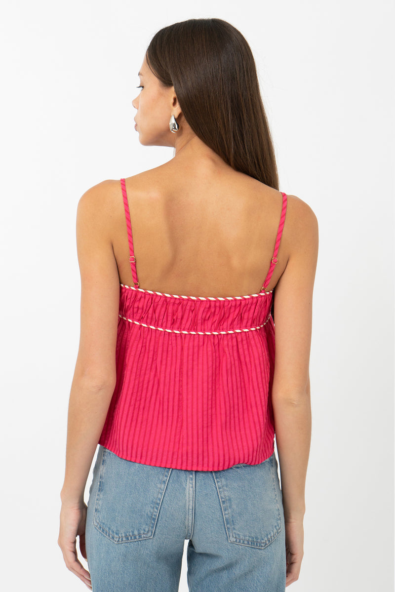 NATHALIA STRIPED SWING TANK