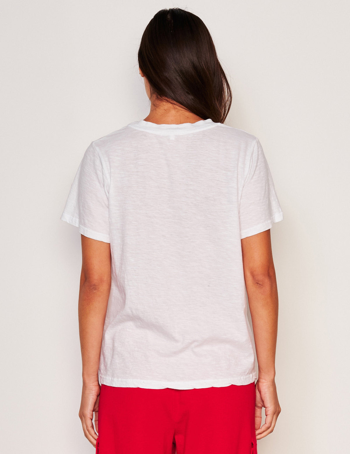 JE TAIME ROLLED SLEEVE TEE