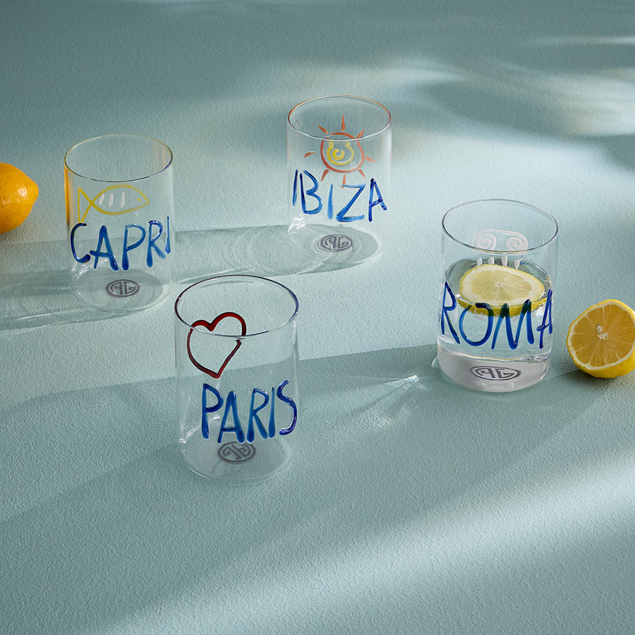 JET SET GLASSWARE