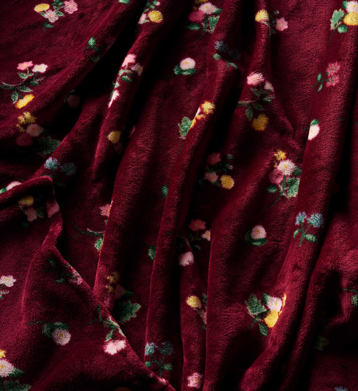 DITSY DAHLIA TRAVEL FLEECE BLANKET