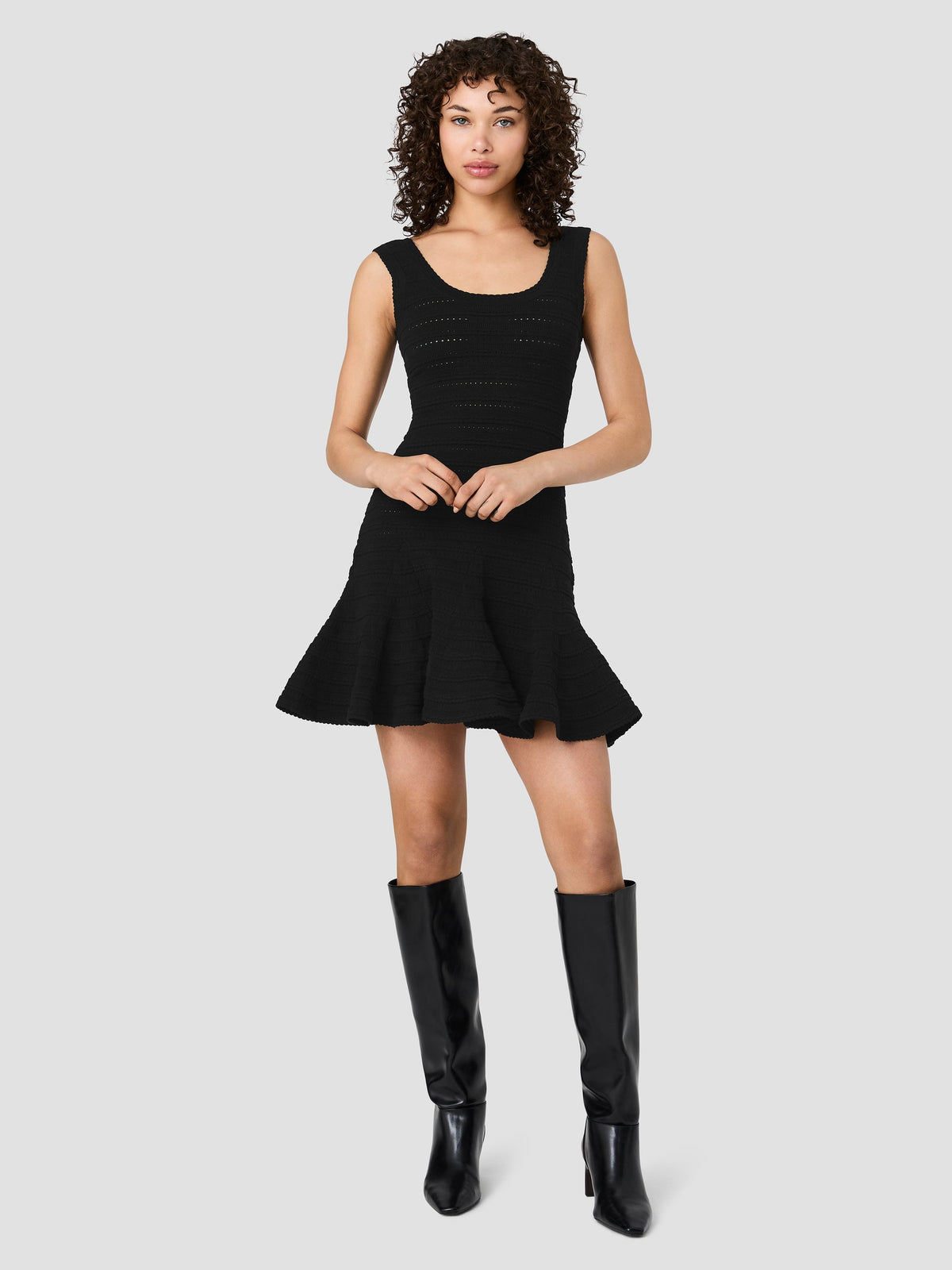 CECILIA FLARE MINI DRESS