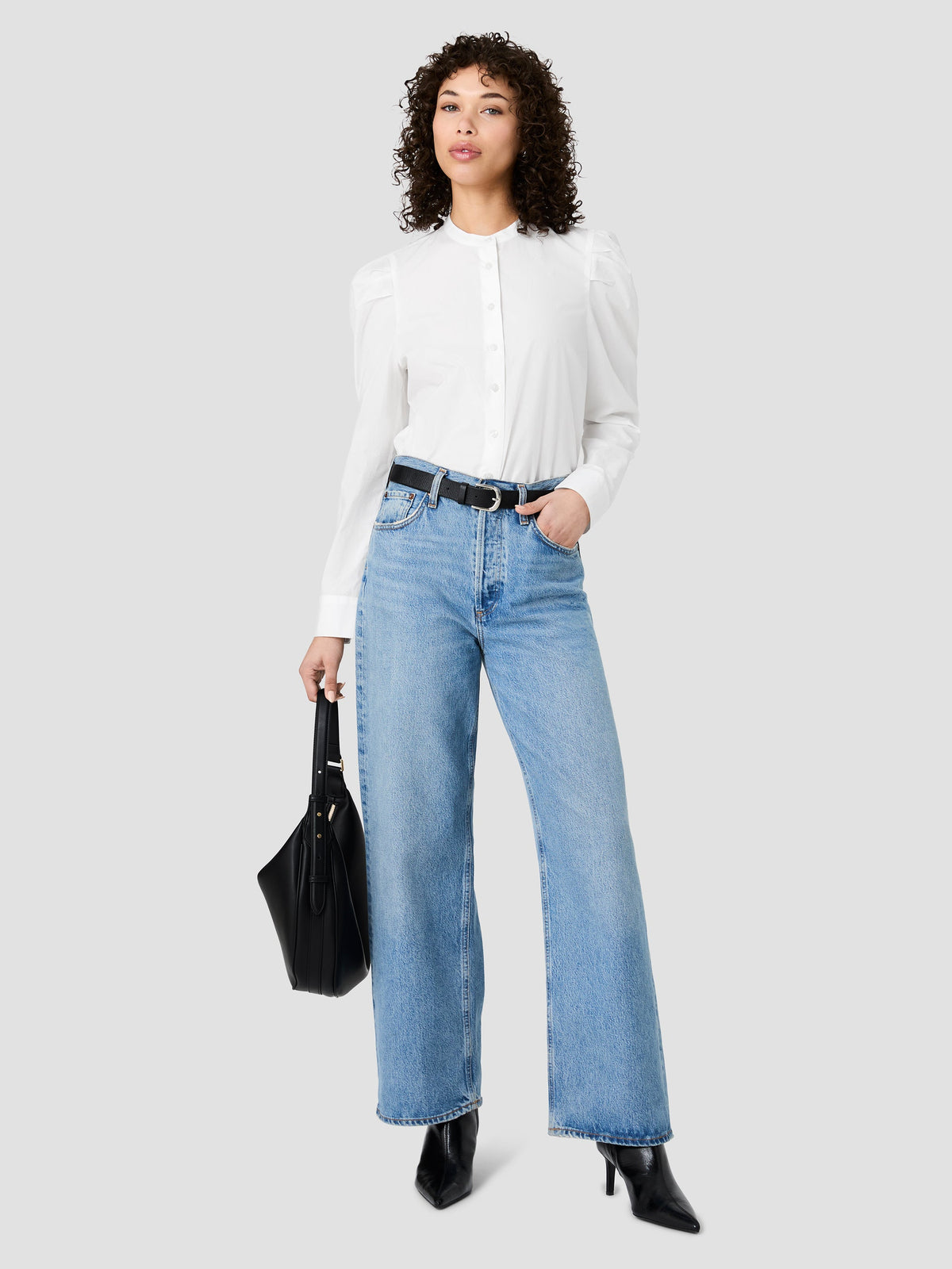 CAMBRIA BUTTON DOWN TOP