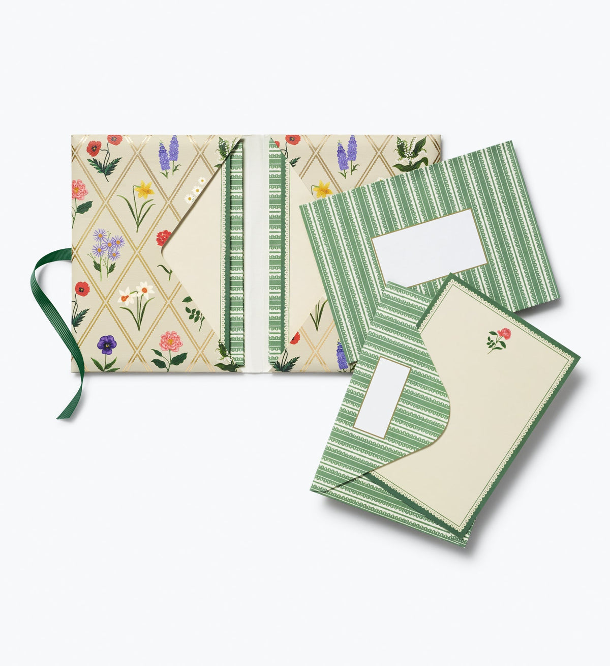 GARDEN STUDY FOLIO STATIONARY SET