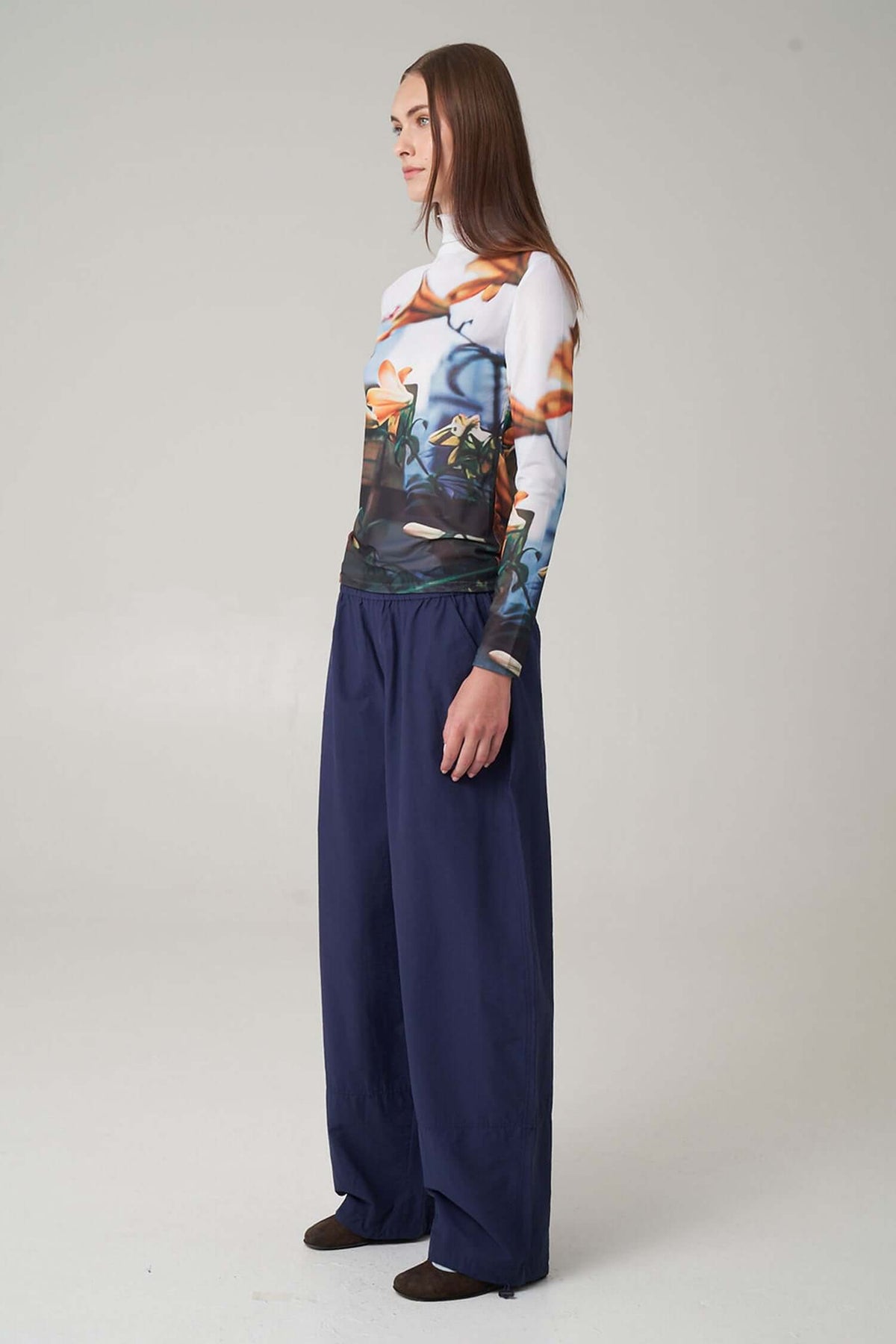 PAULIE MOCK NECK TOP