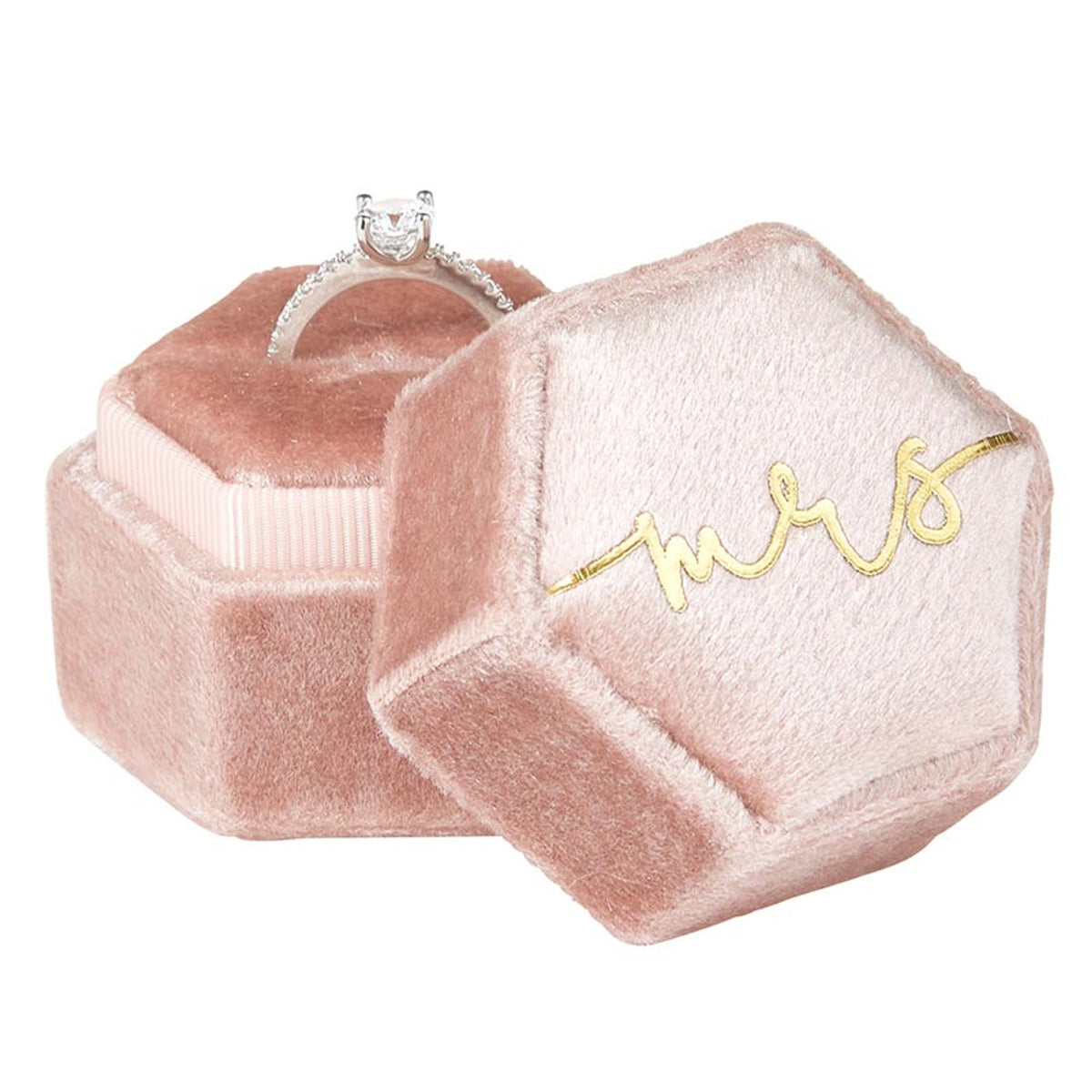 VELVET RING BOX