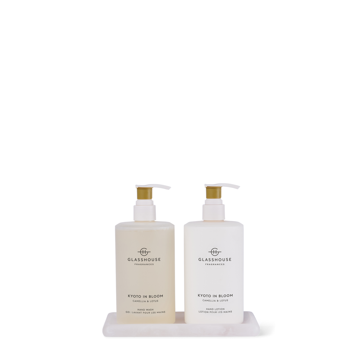 GLASSHOUSE HAND LOTION/WASH SET - KYOTO IN BLOOM