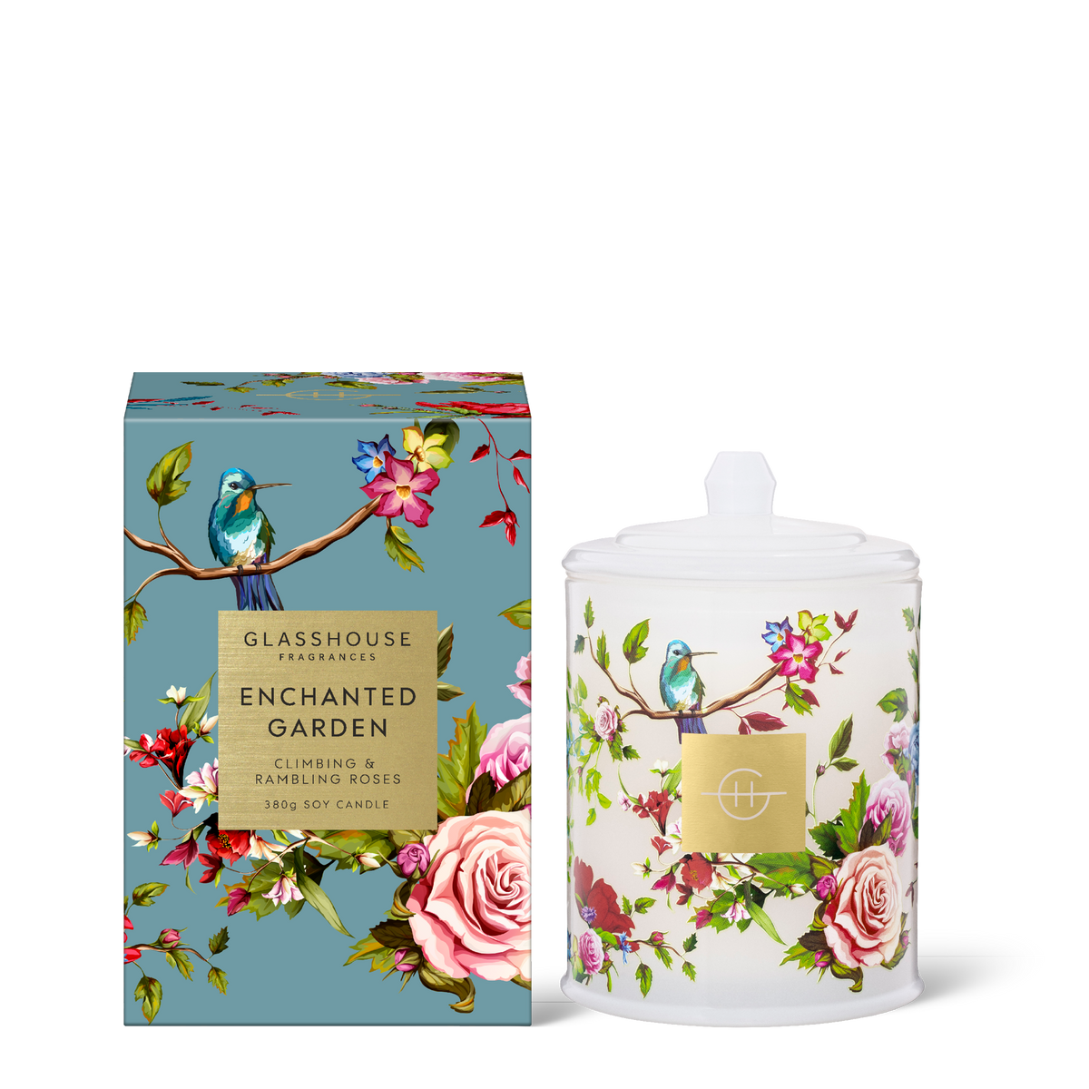380G CANDLE MOTHERS DAY ENCHANTED GARDEN