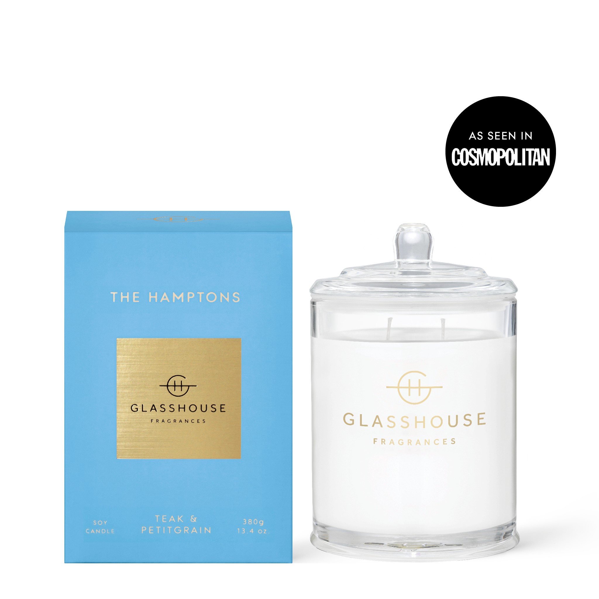 GLASSHOUSE 380G CANDLE - Art Effect