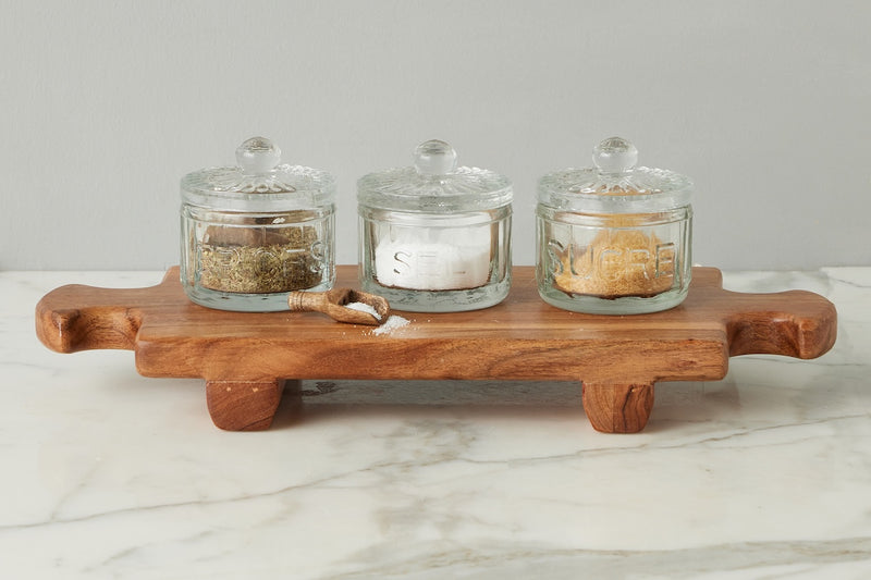 BISTRO GLASS SPICE CELLAR