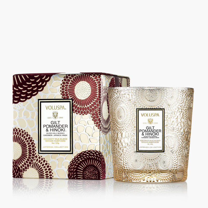 GILT POMANDER CLASSIC CANDLE
