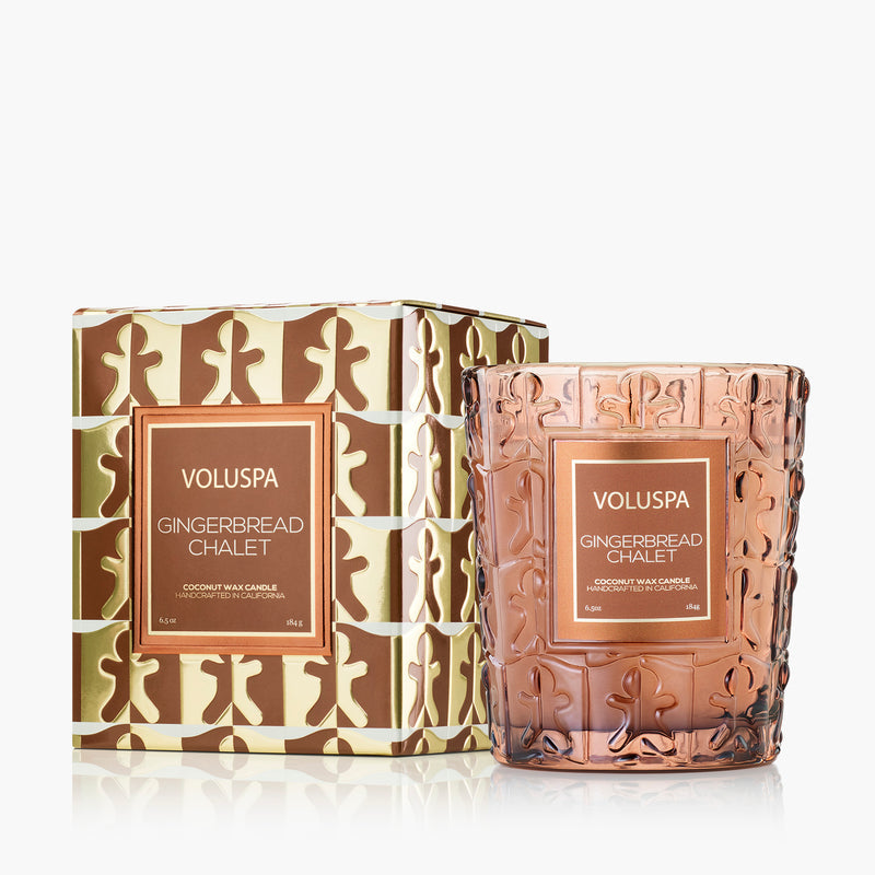 GINGERBREAD CHALET 6.5OZ CANDLE