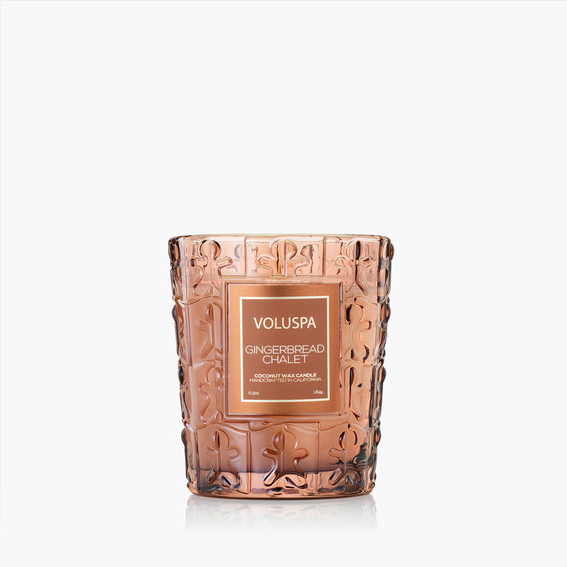 GINGERBREAD CHALET 6.5OZ CANDLE