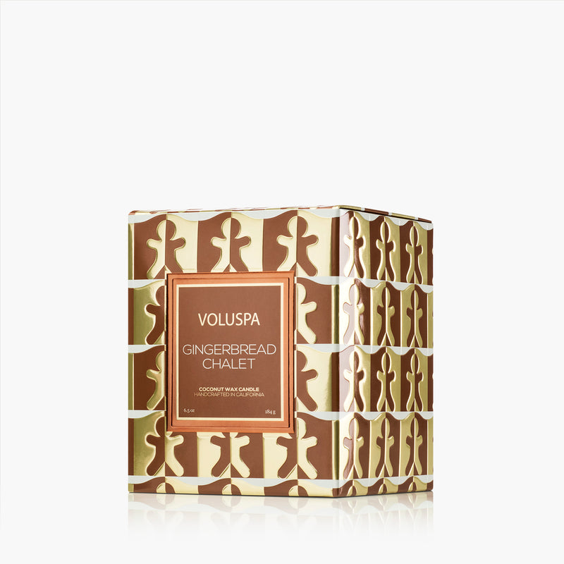 GINGERBREAD CHALET 6.5OZ CANDLE