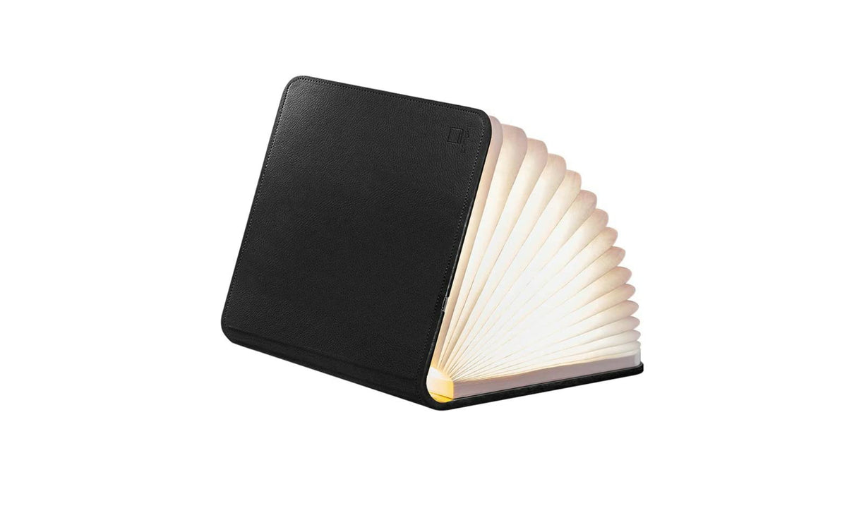 MINI SMART BOOK LIGHT BLACK LEATHER