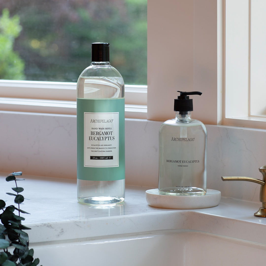 HAND WASH REFILL BERGAMOT EUCALYPTUS