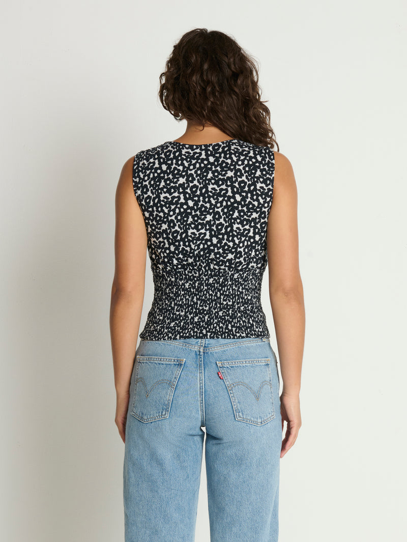 HALI BUTTON UP TANK