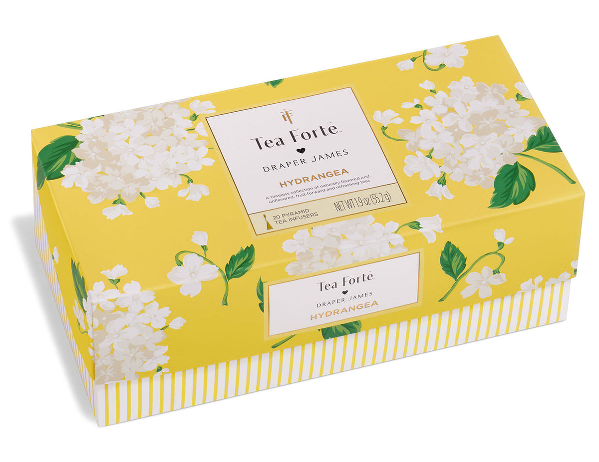 PRESENTATION BOX HYDRANGEA DRAPER JAMES