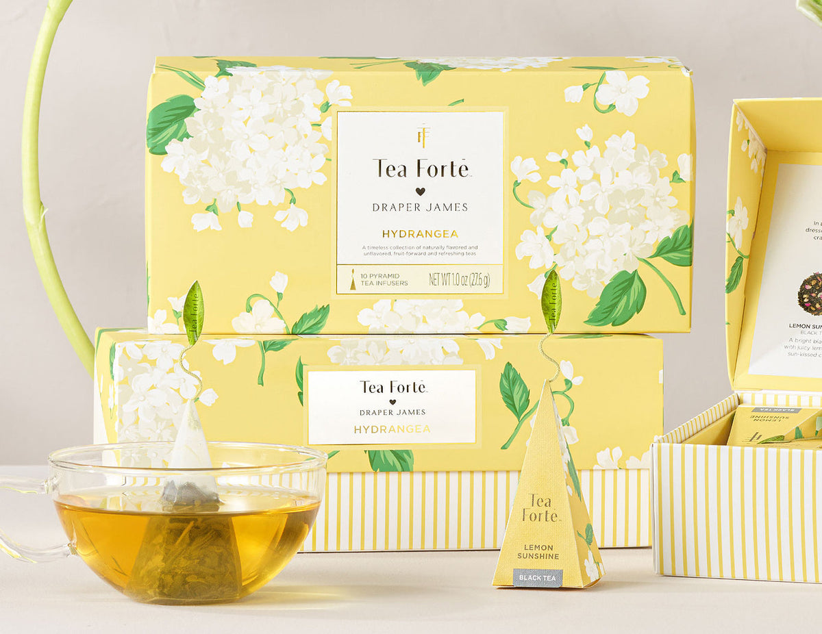 PRESENTATION BOX HYDRANGEA DRAPER JAMES