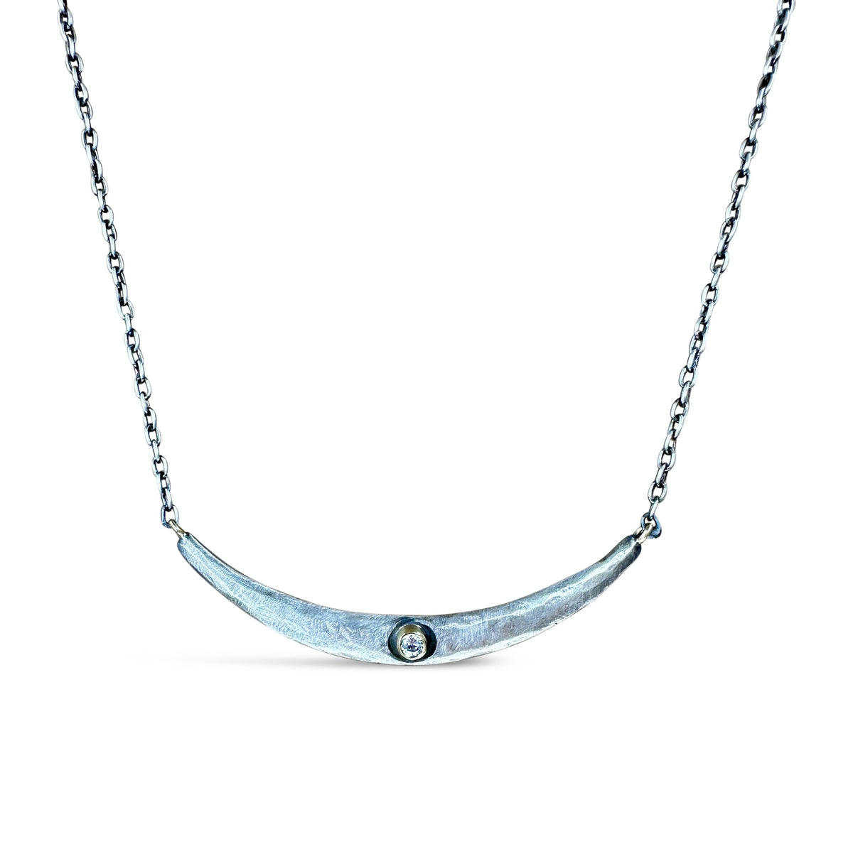 OXSS 18K DIAMOND NECKLACE