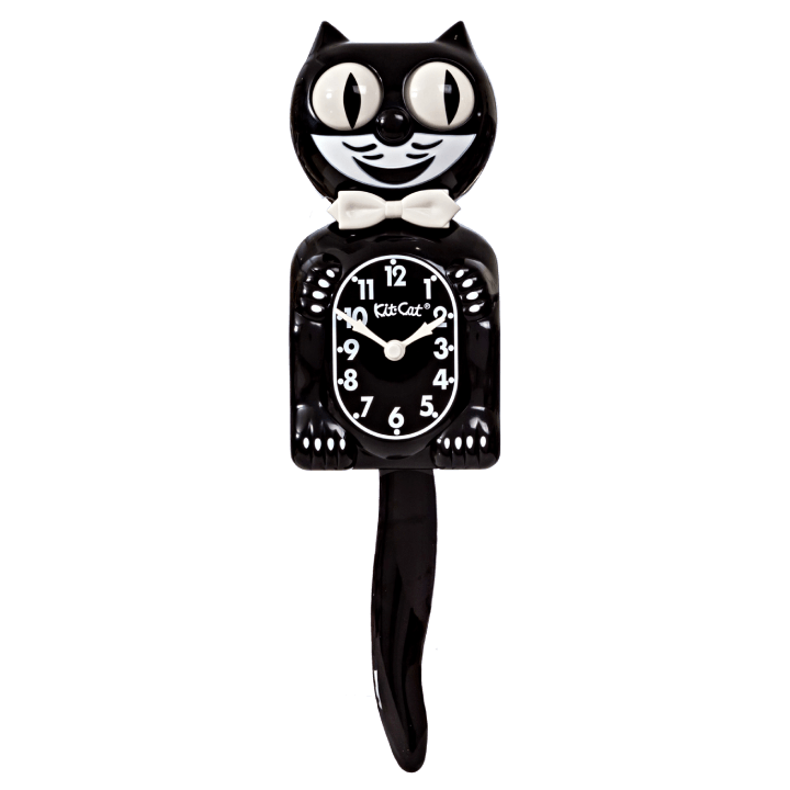 CLASSIC BLACK KIT CAT KLOCK