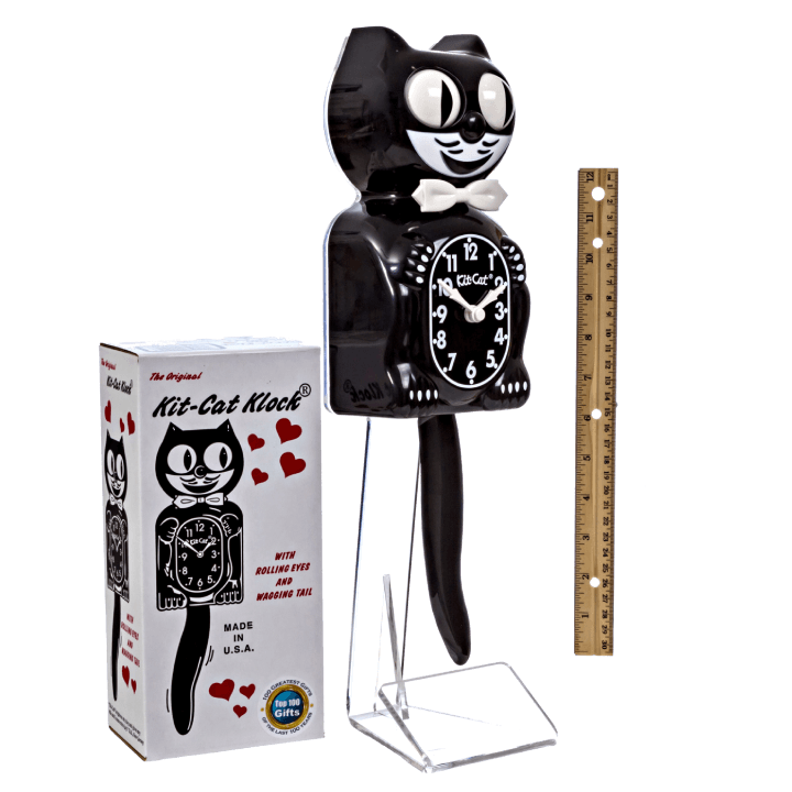 CLASSIC BLACK KIT CAT KLOCK