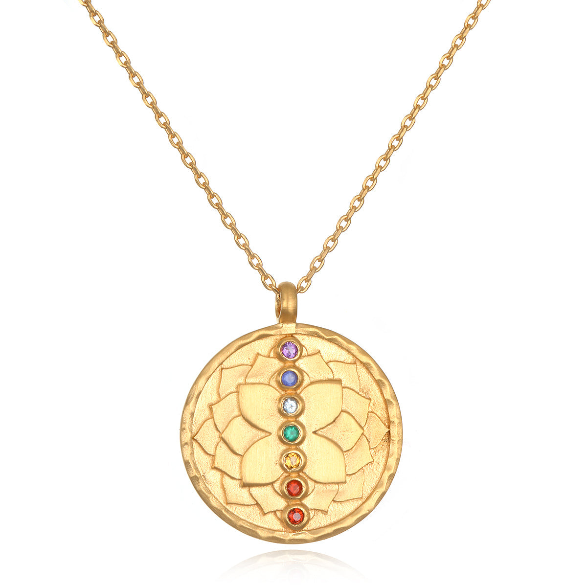 MULTI STONE CHAKRA NECKLACE
