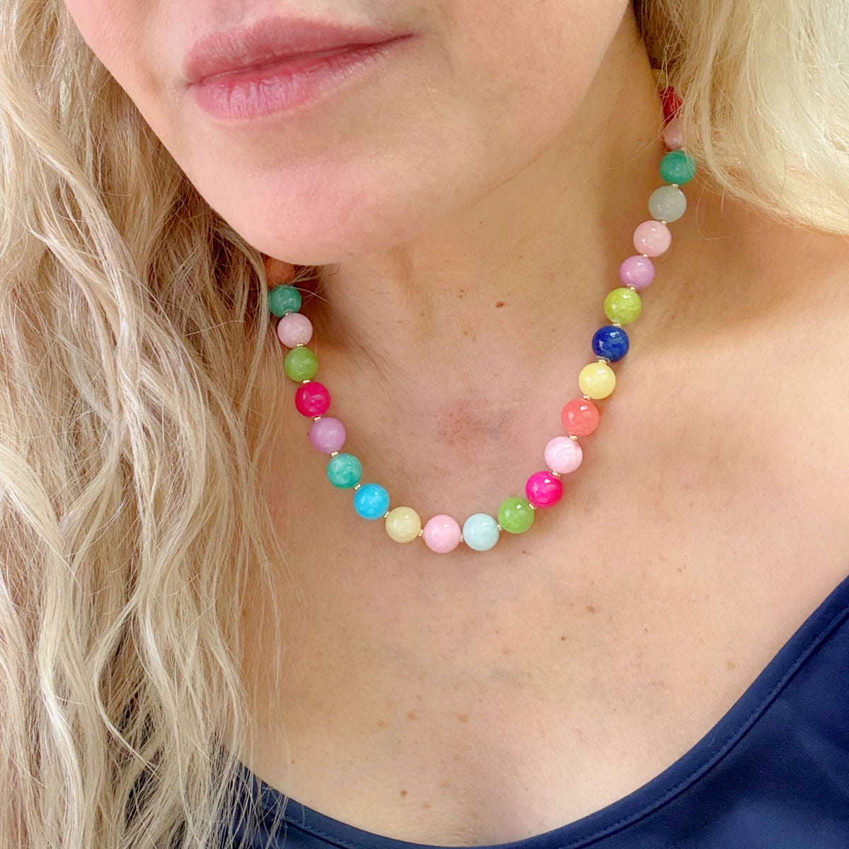 SHERBET DREAMS COLORFUL NECK