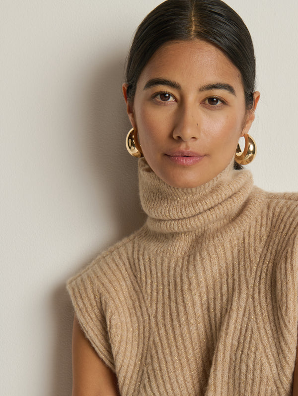 ISHA TURTLENECK TANK