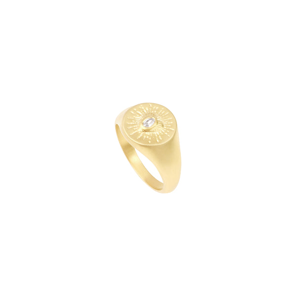 IN LOVE SIGNET RING