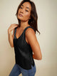 KYLE TANK WITH ELASTIC DETAIL